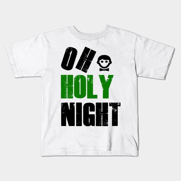 Holy Night II Kids T-Shirt by mobilunik